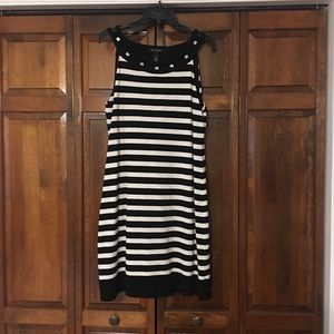 White House Black Market striped dress